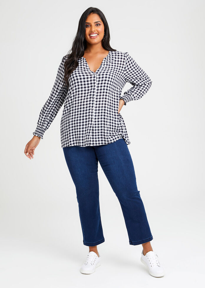 The Luxe Looker Jean, , hi-res