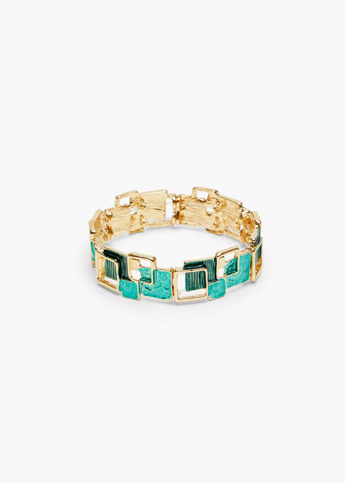 Enamel Squares Bracelet, , hi-res