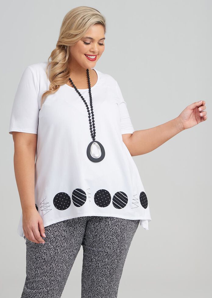 Shop Plus Size Cotton Getaway Top in White | Taking Shape AU