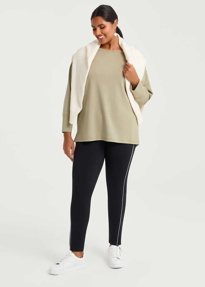 Cloud Touch Rib Pocket Legging, , hi-res