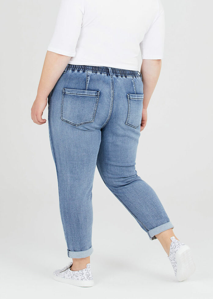 Shop Plus Size The Easy Fit Jogger in Blue | Sizes 12-30 | Taking Shape AU