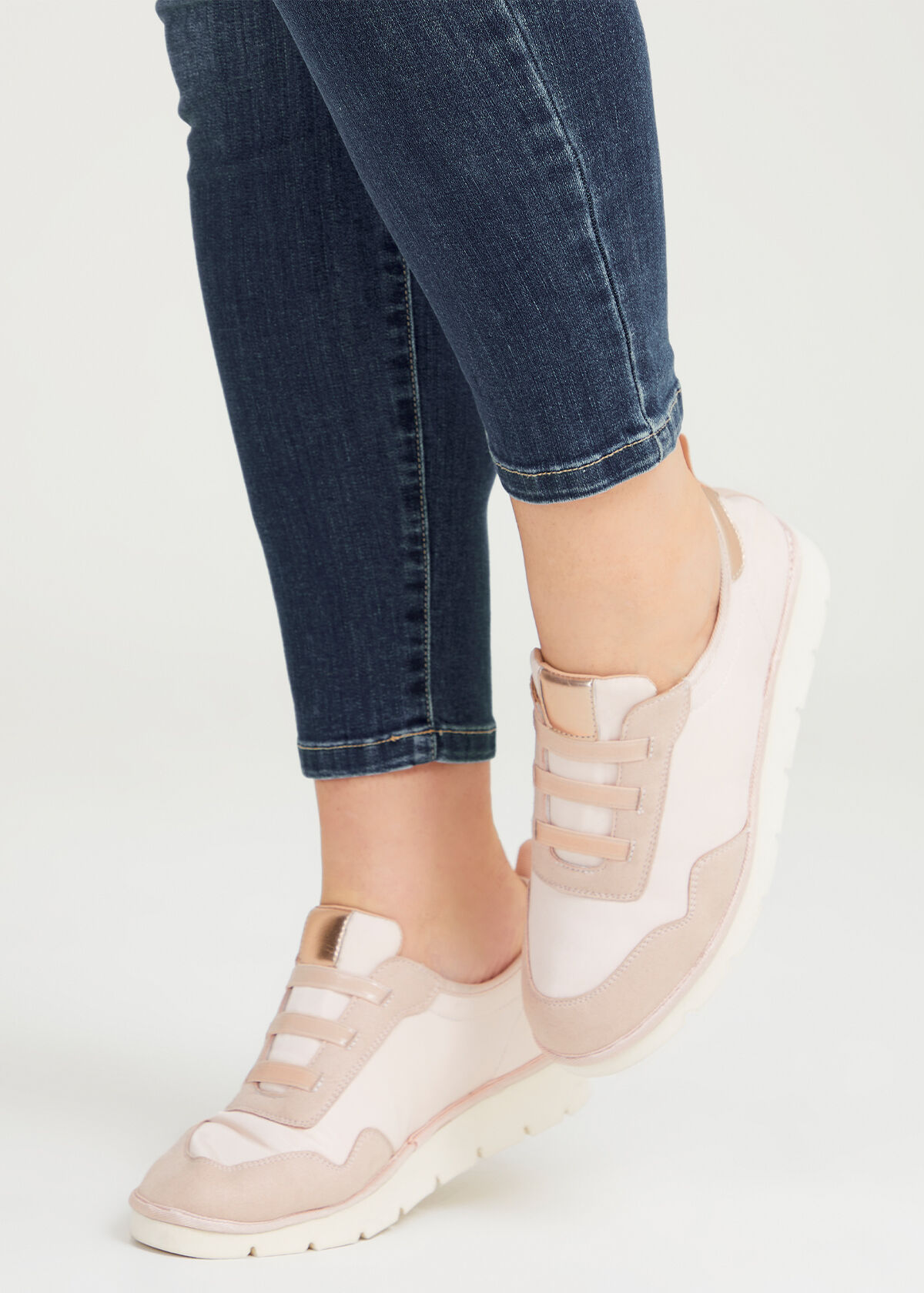Blush slip ons shop