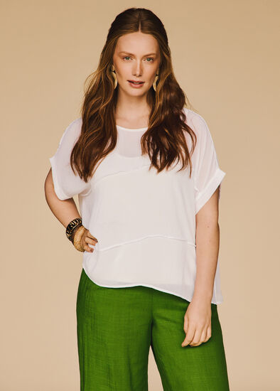 Plus Size Chiffon Miley Overtop