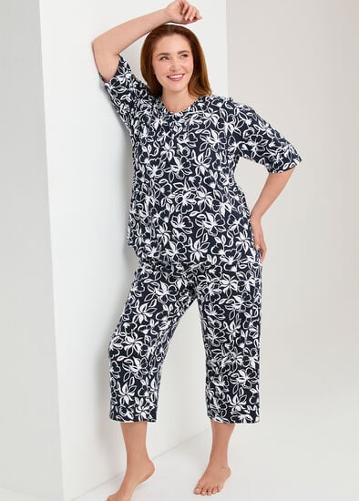 Plus Size Australian Cotton Dahlia Pj Pant