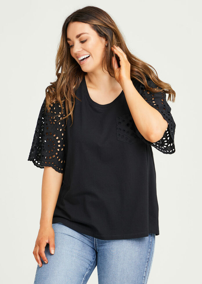 Stylish Plus Size Black Pockets Fine Cotton Filled Hooded Pullover Spring TI005