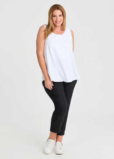 Plus Size Editorial Pocket Taper Pant