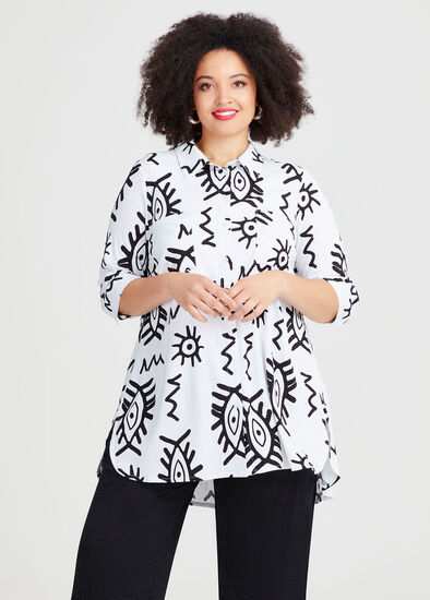 Plus Size Natural Mythical Shirt