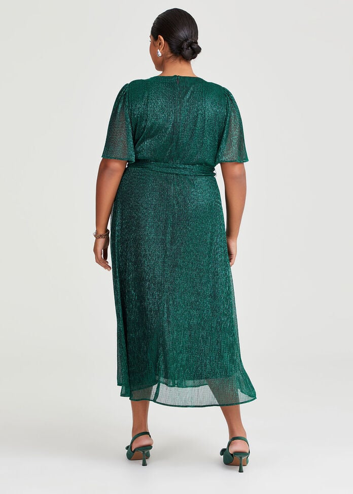 Brienne Shimmer Maxi Dress, , hi-res