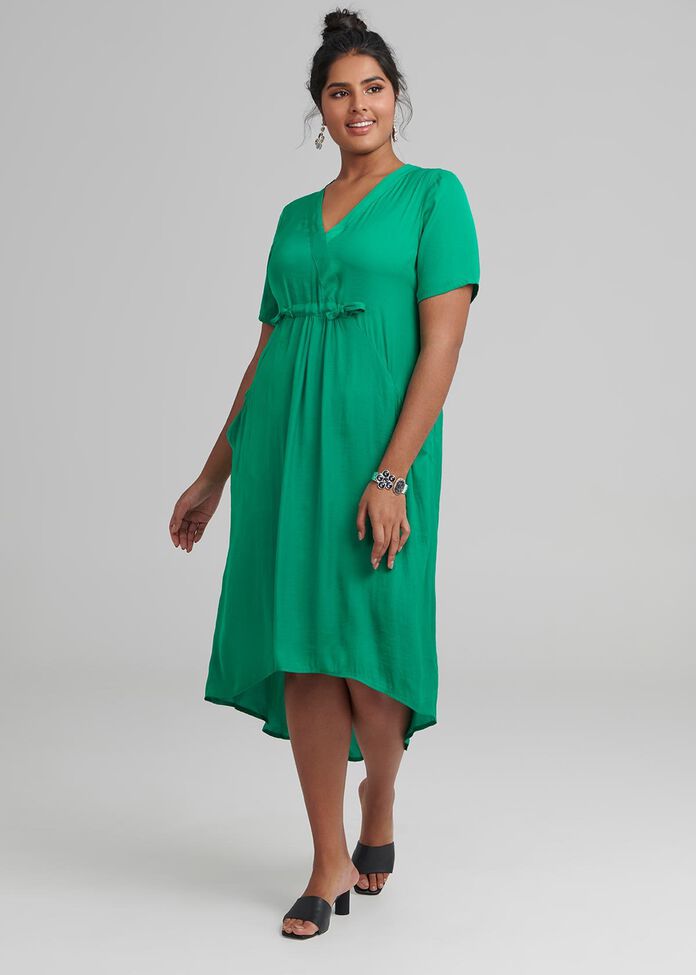 Luxe Catalan Dress, , hi-res