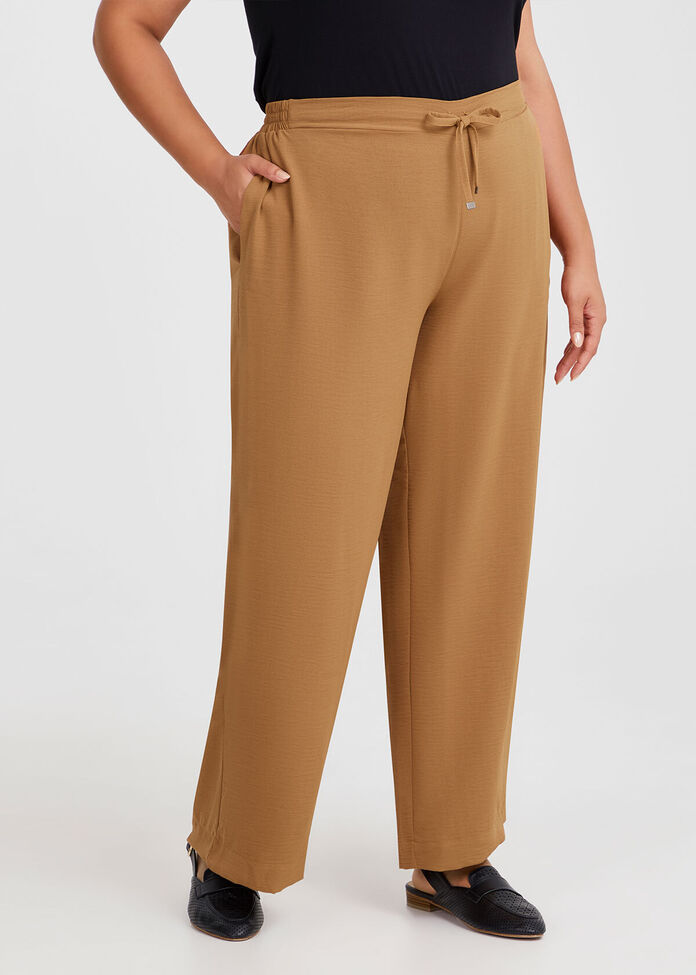 Soft Drape Deanna Wide Leg Pant, , hi-res