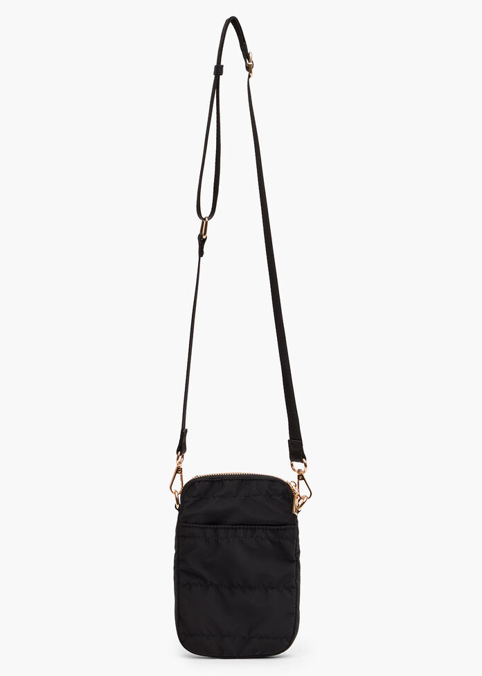 Small Soft Crossbody Bag, BLACK, hi-res