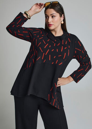 Plus Size Ponte Lydia Tunic