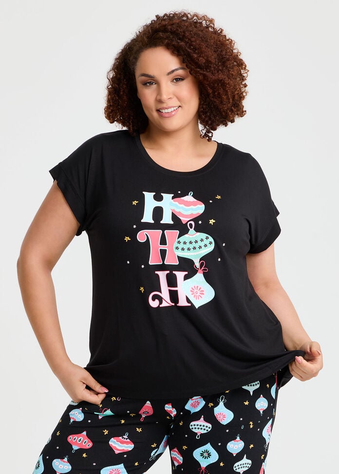 Bamboo Bauble Pyjama Top, , hi-res