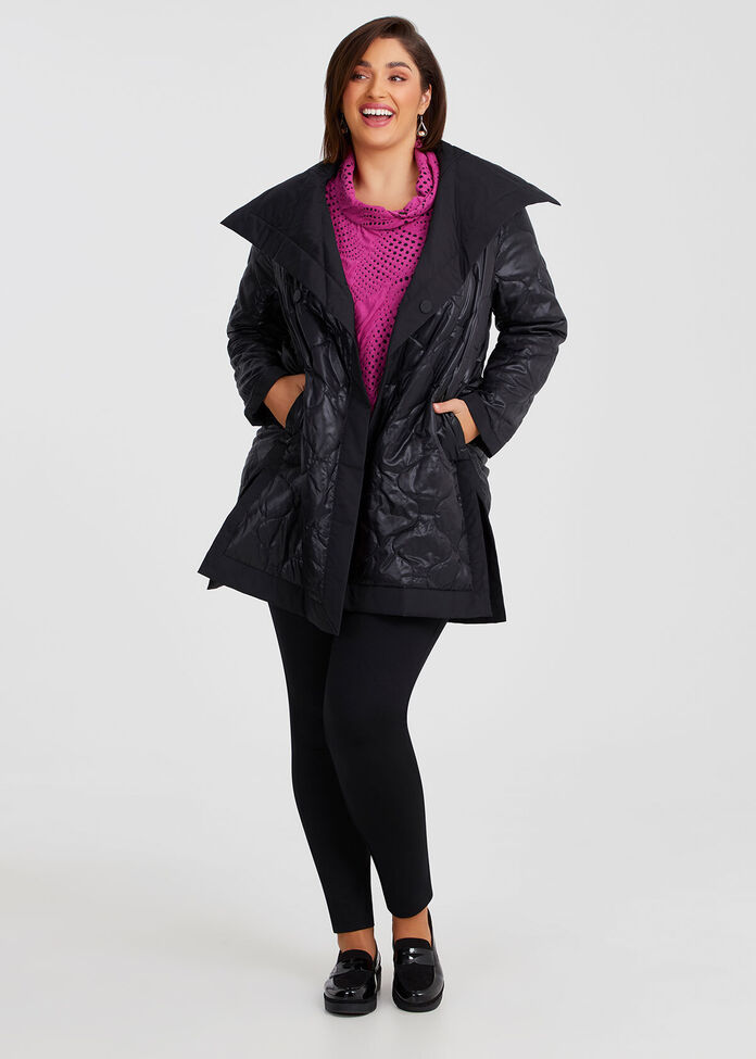 Reversible Ivy Puffer Jacket, , hi-res