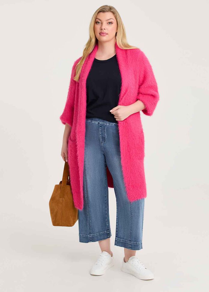 The Wide Leg Crop Jean, , hi-res
