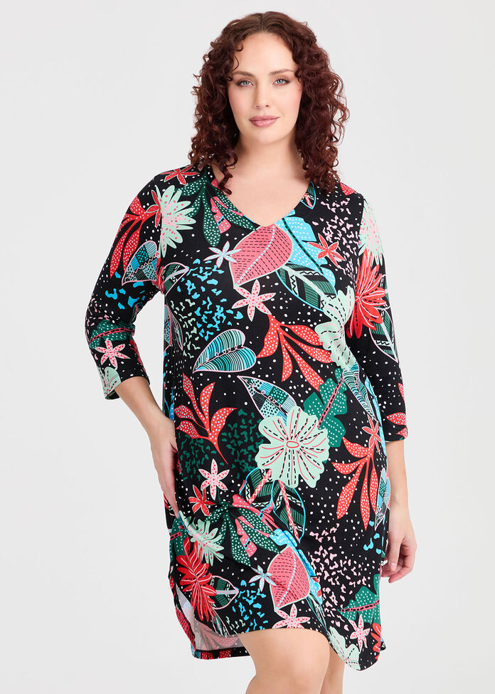 Bamboo Floral Fiesta Nightie, , hi-res