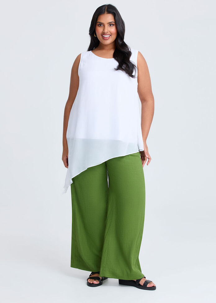 Overlay Sleeveless Top, , hi-res