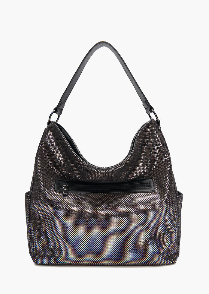 Shimmer Hobo Bag, , hi-res