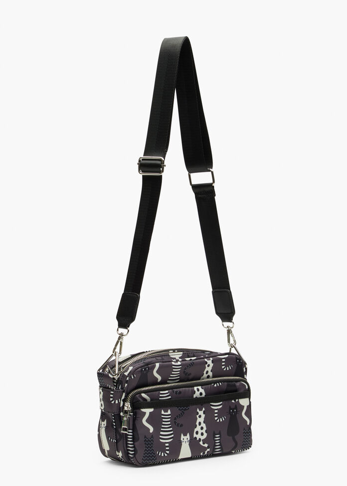 Multi Pocket Crossbody Bag, , hi-res