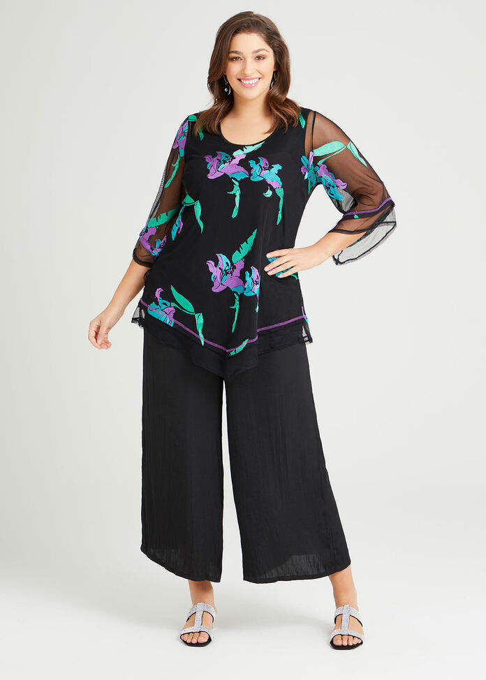Florette Embroidered Tunic, , hi-res