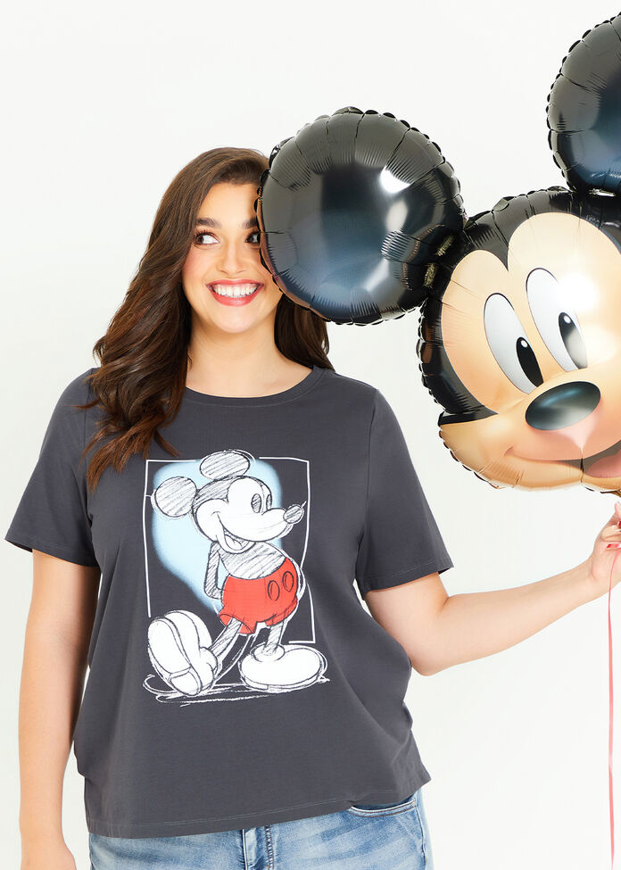 Mickey Mouse Cotton Tee, , hi-res