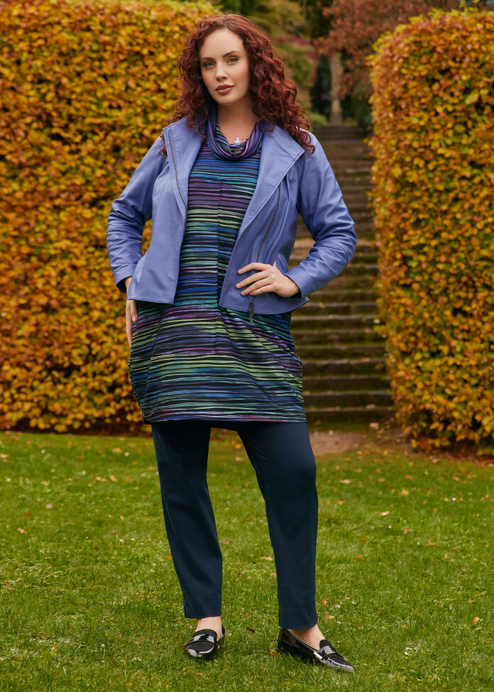 Blue Reflections Sleeveless Tunic, , hi-res