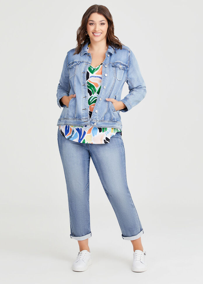 The Easy Fit Denim Jean, , hi-res