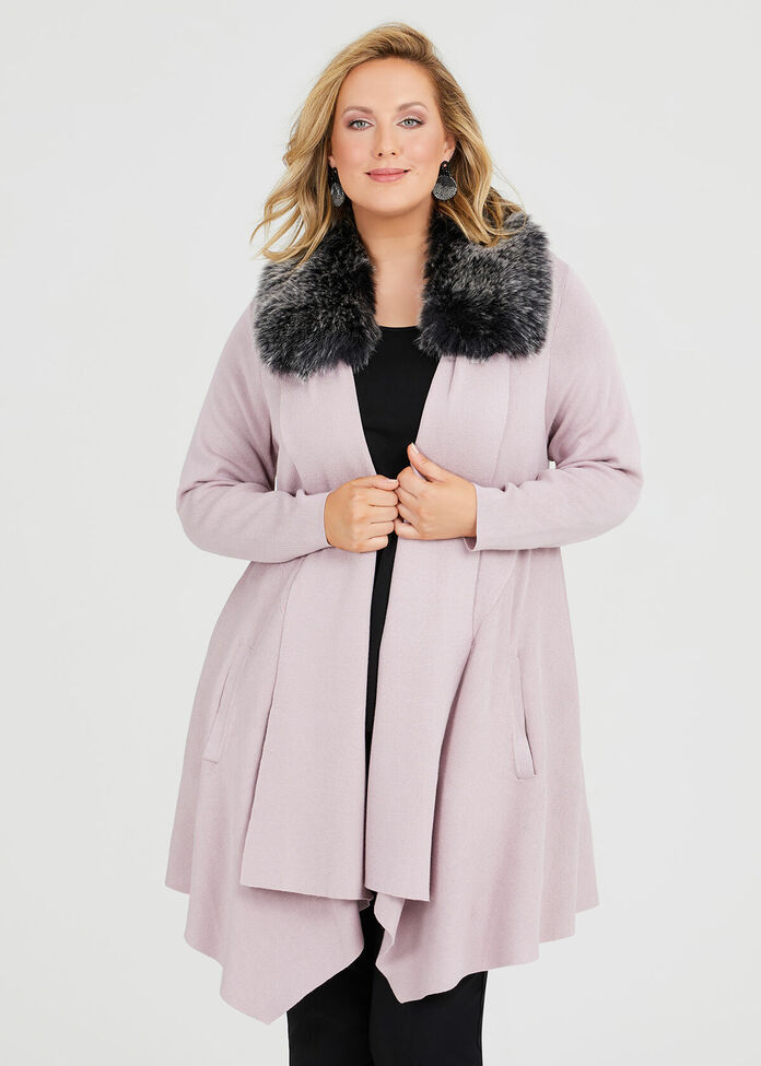 Shop Plus Size Greta Bamboo Cardigan in Pink | Sizes 12-30 | Taking ...