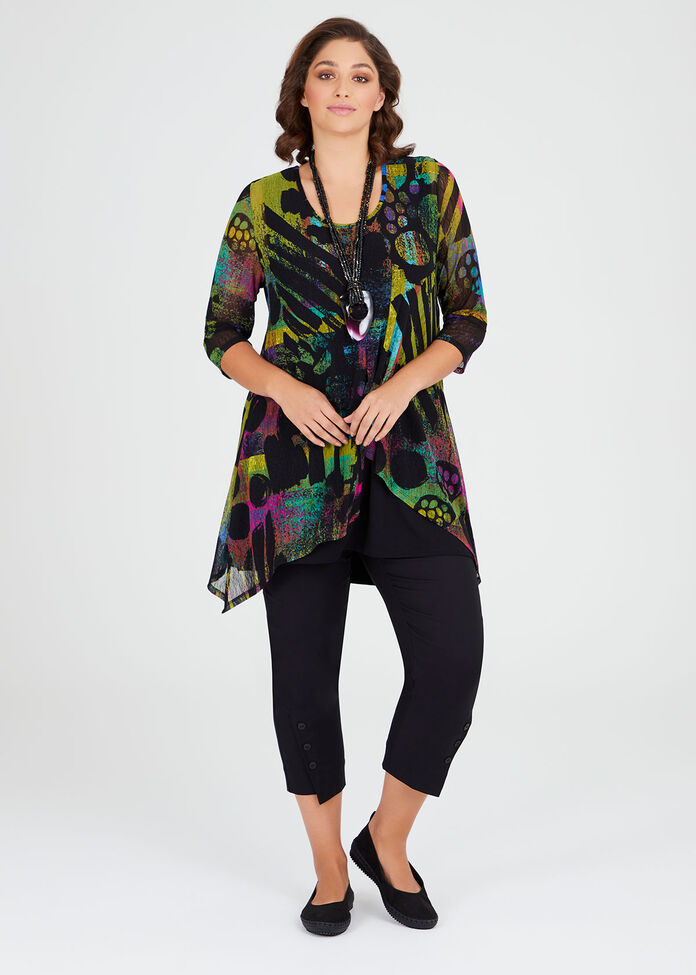 Crazy Cool Mesh Tunic, , hi-res