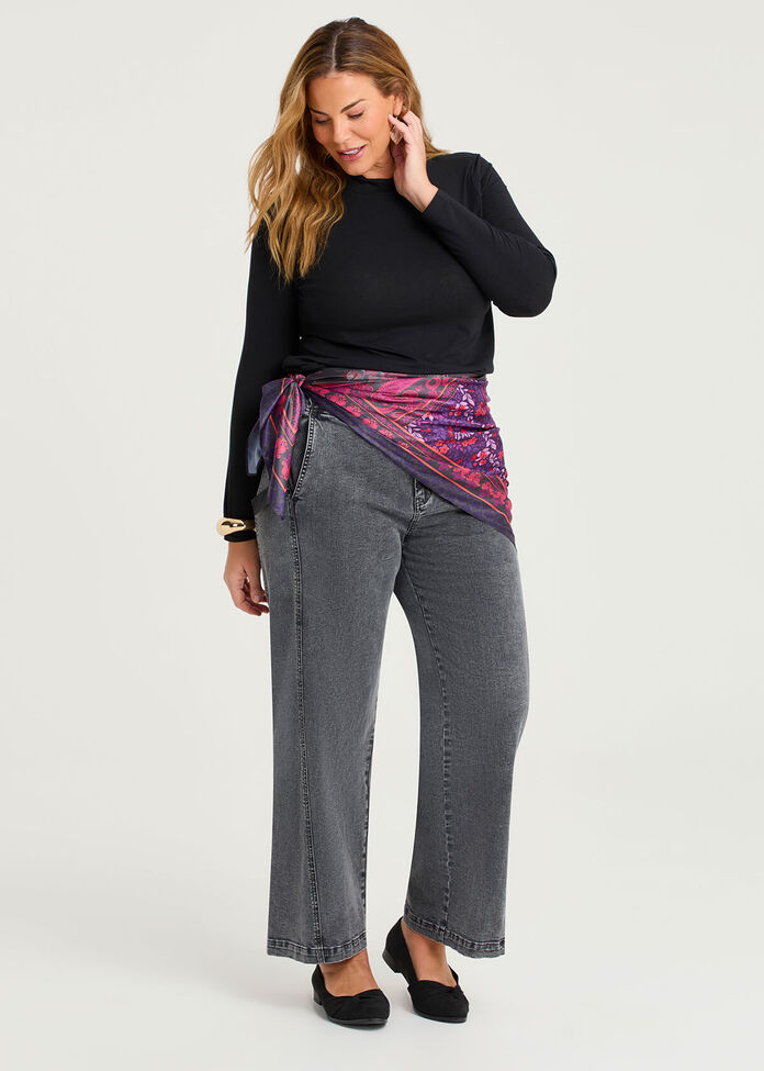 Paisley Small Scarf, , hi-res