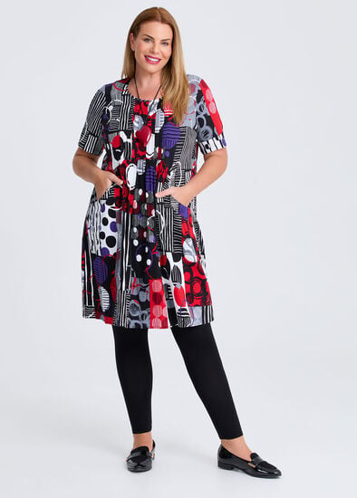 Plus Size Everyday Tuck Natural Dress