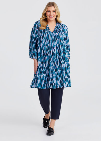 Plus Size Fiesta Natural Tunic