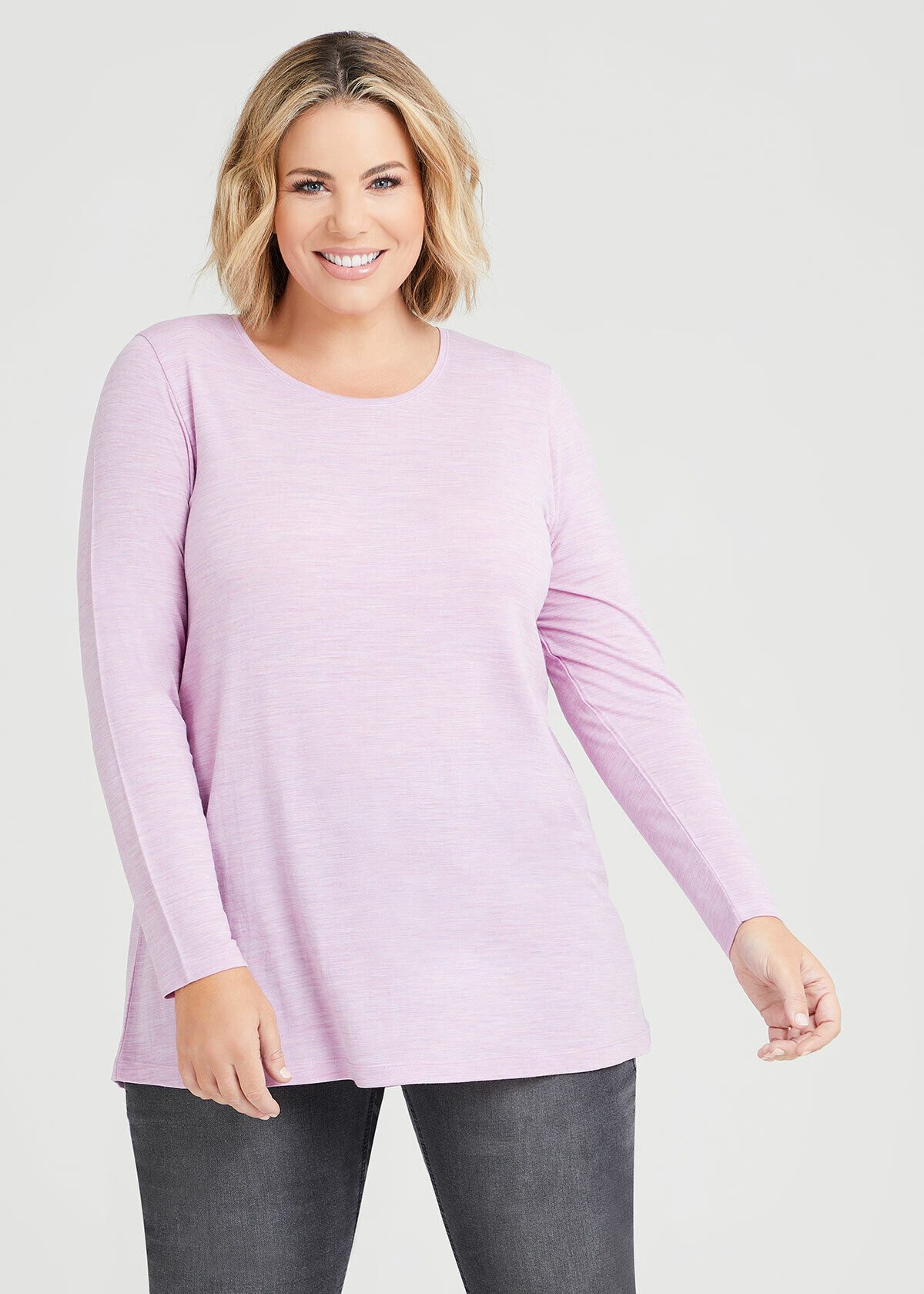 Plus Size Women's Long Sleeve Tops 