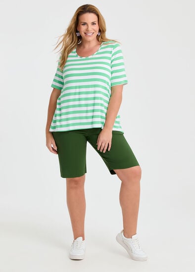Plus Size Expose Short