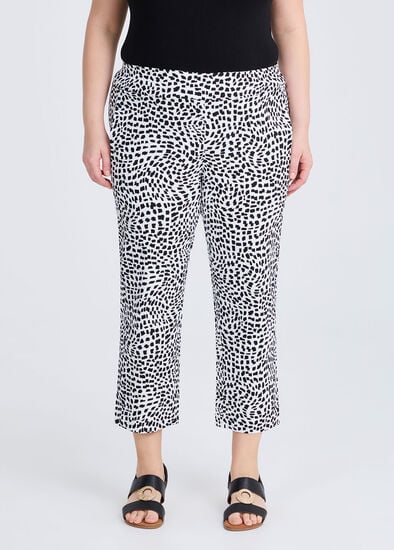 Plus Size Print Bliss Stretch Taper Pant