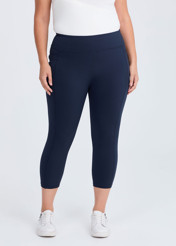 Cloud Touch Crop Pocket Legging, , hi-res