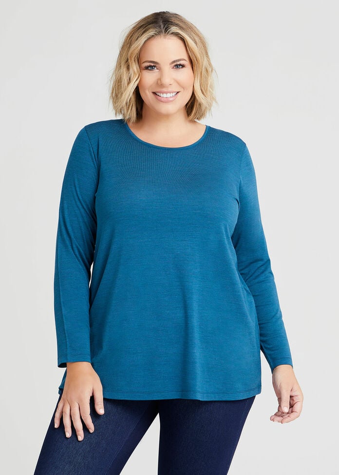 Wool Bamboo Top, , hi-res