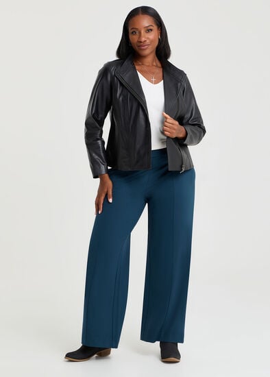 Plus Size Ponte Harper Wide Leg Pant
