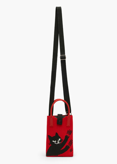 Mini Cat Crossbody Bag