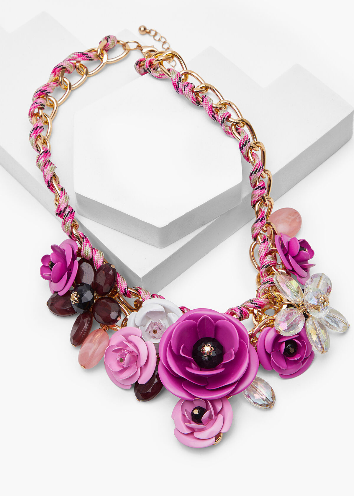 Flower Statement Necklace