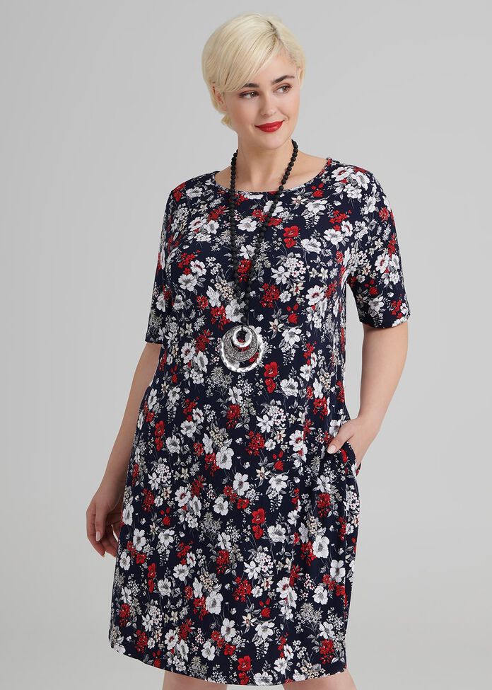 Wild Roses Dress, , hi-res