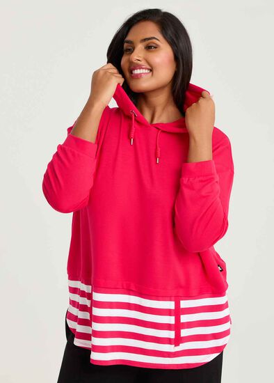 Plus Size Natural Obsession Hana Stripe Top
