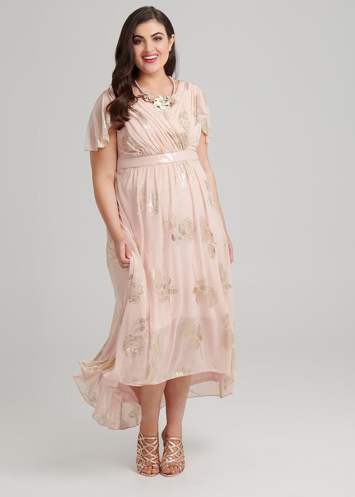 Shimmer High Low Dress, , hi-res