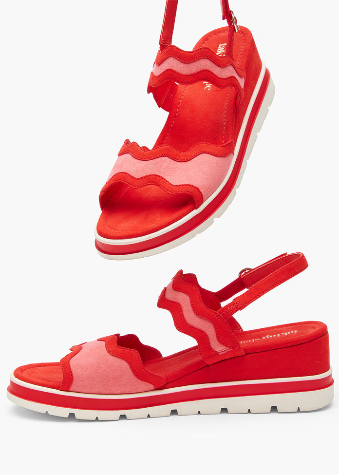 Flexible Wedge Sandal, , hi-res
