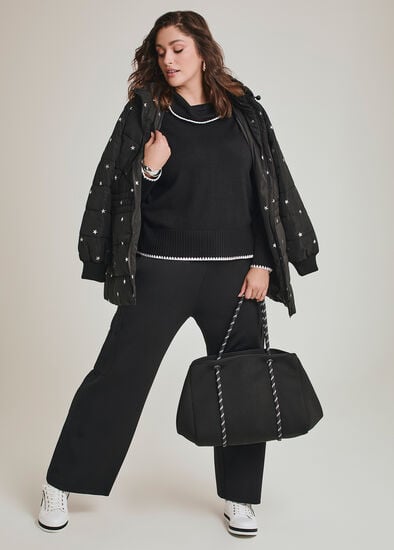 Plus Size Modal Cargo Pocket Trackpant
