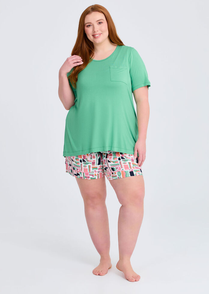 Bamboo Pocket Pyjama Top, , hi-res