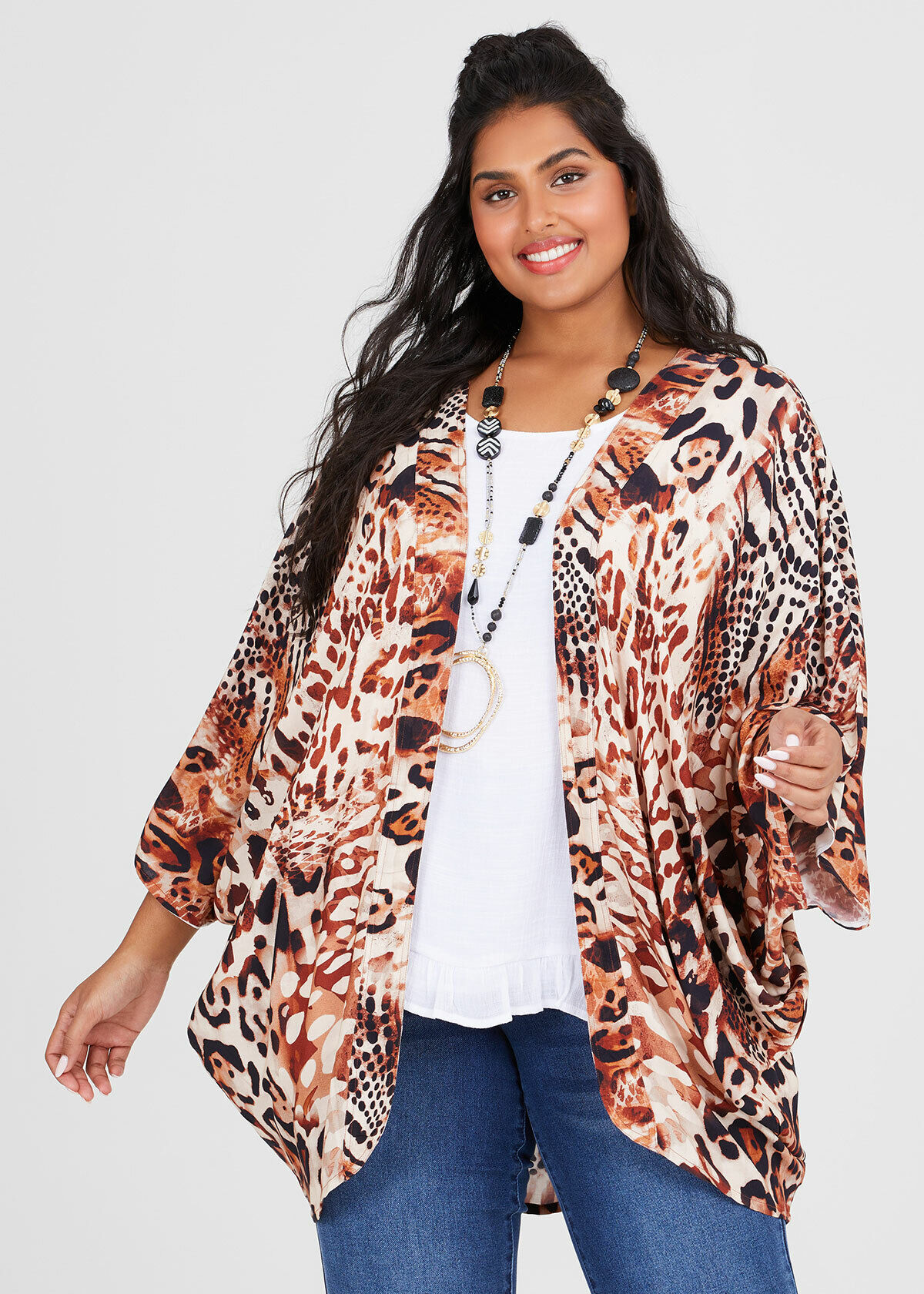 Printed shrugs deals