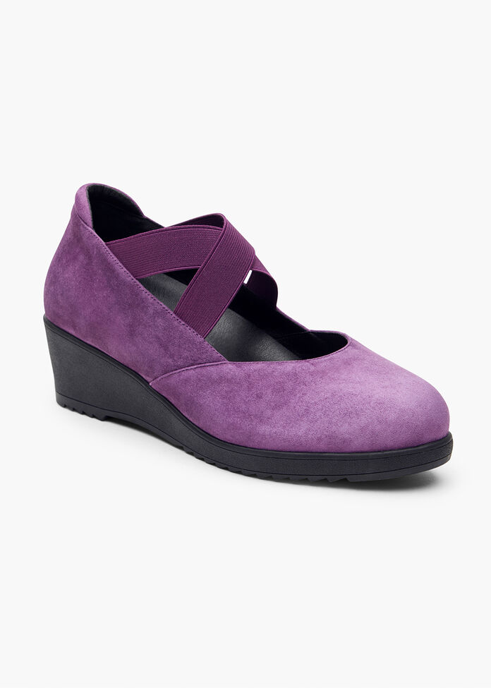 Orthotic Elastic Court Shoe, , hi-res
