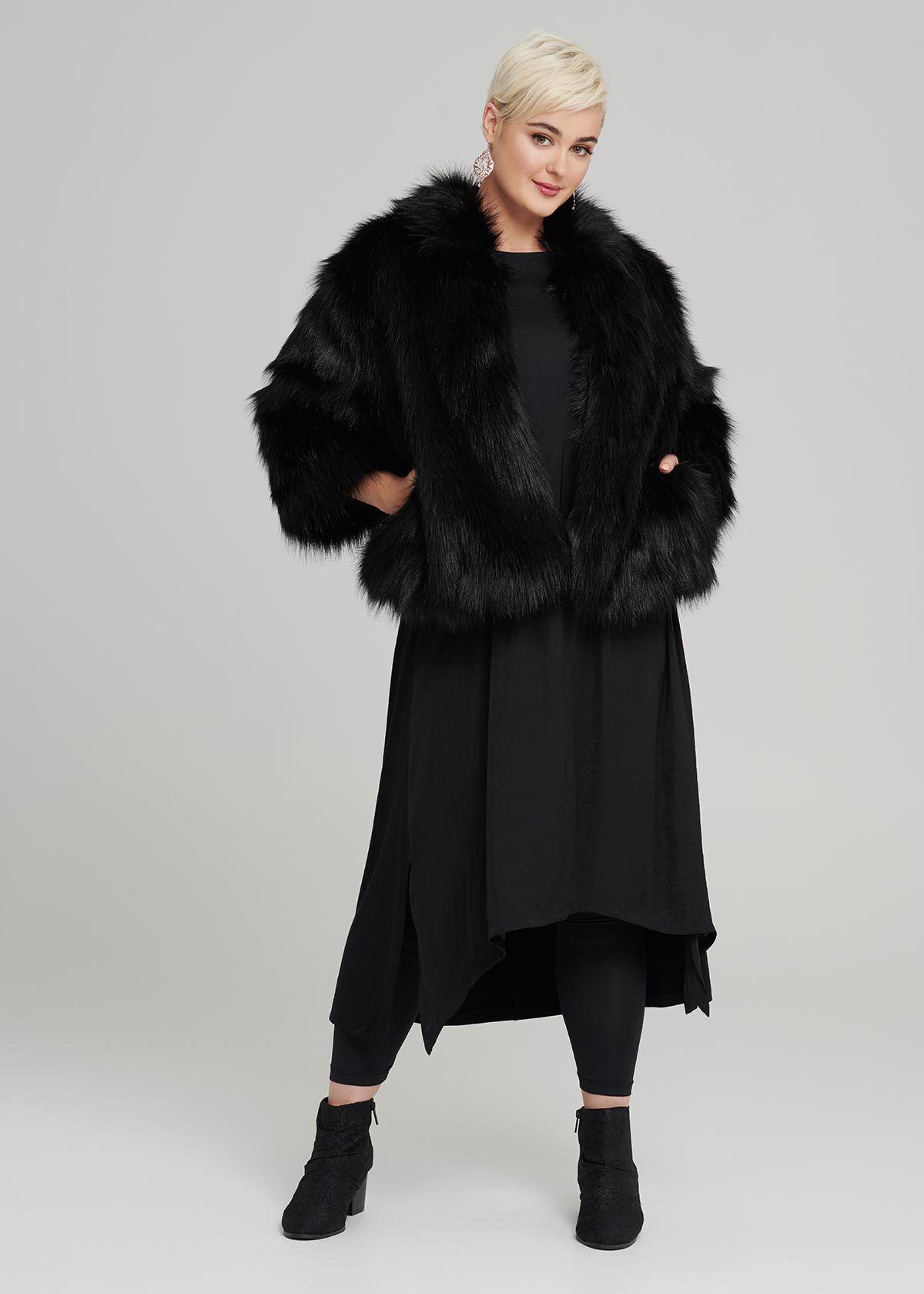 iconic fur jacket