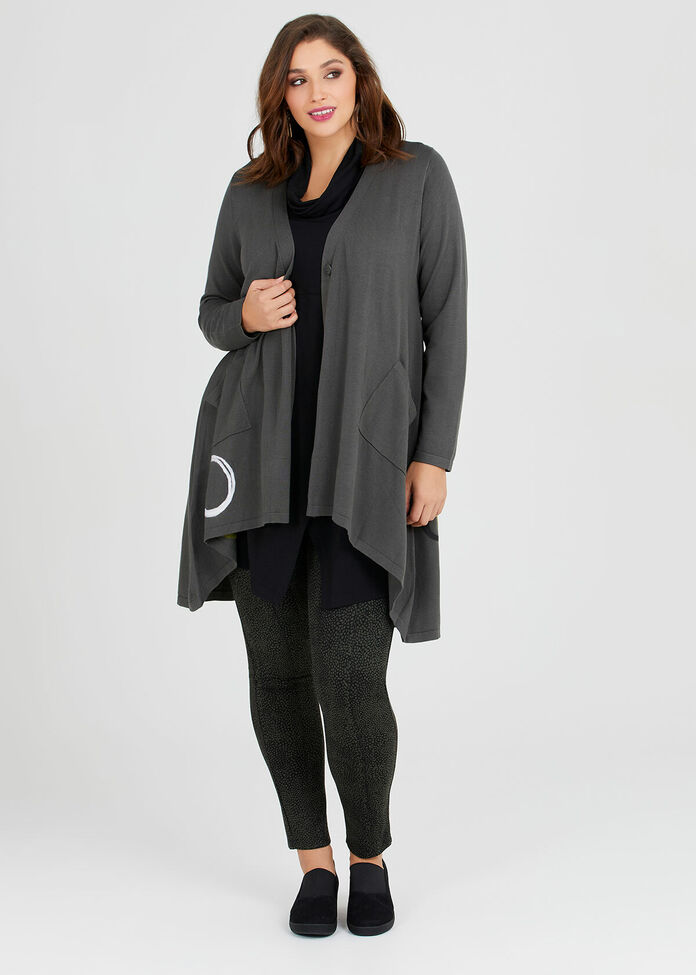 Bamboo Cocoon Tunic, , hi-res